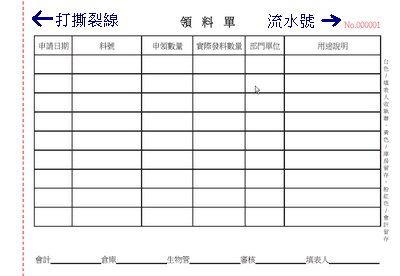 請購驗收單