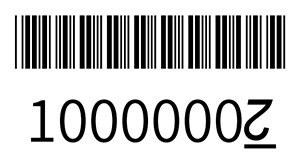 偶數旋轉barcode