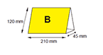 三角立牌版型B
